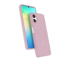 Newface Samsung Galaxy A06 Regal Magsafe Standlı Kapak - Açık Pembe