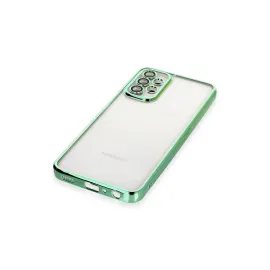 Newface Samsung Galaxy A23 4G Kılıf Razer Lensli Silikon - Yeşil