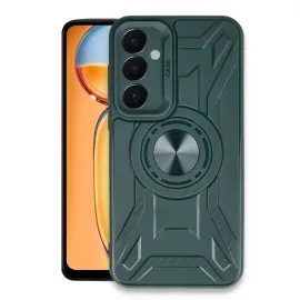 Newface Samsung Galaxy A35 5G Kılıf Lincoln Silikon - Koyu Yeşil