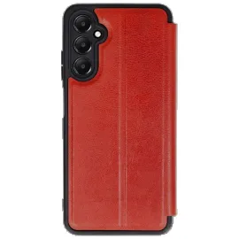 Newface Samsung Galaxy A56 Kılıf Flip Cover - Kırmızı