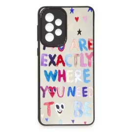 Newface Samsung Galaxy A73 5G Kılıf Mirror Desenli Kapak - Mirror - 10