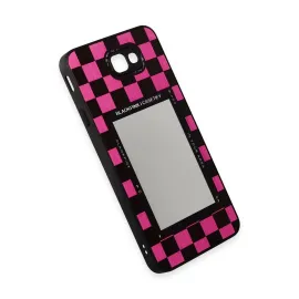 Newface Samsung Galaxy J7 Prime Kılıf Mirror Desenli Kapak - Mirror - 8