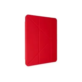 Newface Samsung Galaxy P610 Tab S6 Lite 10.4 Kılıf Kalemlikli Mars Tablet Kılıfı - Kırmızı