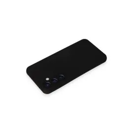 Newface Samsung Galaxy S23 Fe Kılıf Nano Içi Kadife  Silikon - Siyah