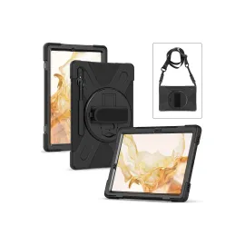 Newface Samsung Galaxy T737 Tab S7 FE 12.4 Kılıf Amazing Tablet Kapak - Siyah