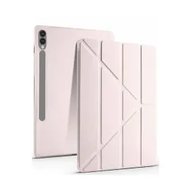 Newface Samsung Galaxy X510 Tab S9 FE 11 Kılıf Kalemlikli Mars Tablet Kılıfı - Rose Gold