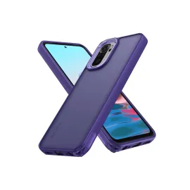 Newface Xiaomi Redmi Note 10 Pro Kılıf Elegant Kapak - Derin Mor