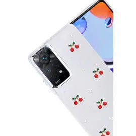 Newface Xiaomi Redmi Note 11 Pro Fiyonk Desenli Kapak - Desen 9