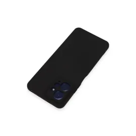 Newface Xiaomi Redmi Note 12 4G Kılıf Nano Içi Kadife Silikon - Siyah