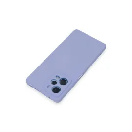 Newface Xiaomi Redmi Note 12 Pro 5G Kılıf Nano Içi Kadife Silikon - Lila