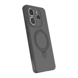 Newface Xiaomi Redmi Note 14 4G Regal Magsafe Standlı Kapak - Titan Gri