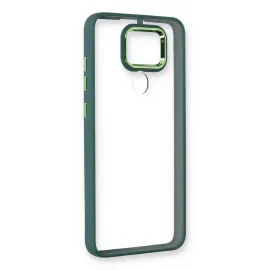 Newface Xiaomi Redmi Note 9 Kılıf Dora Kapak - Haki Yeşil