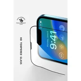 Santa Barbara Polo Racquet Club Iphone 14 Plus 3D Premium Cam Ekran Koruyucu - Siyah