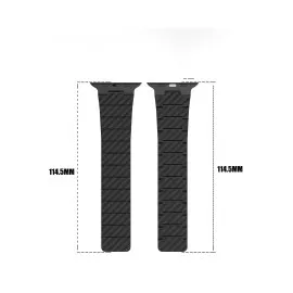 Movenchy Watch 45Mm Carbon Steel Kordon - Yıldız Işığı