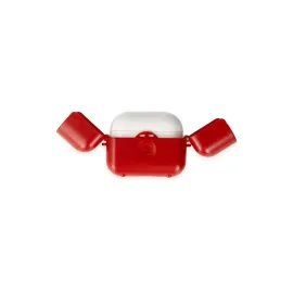 Newface Airpods 3 (3.nesil) Basmalı Kılıf - Kırmızı