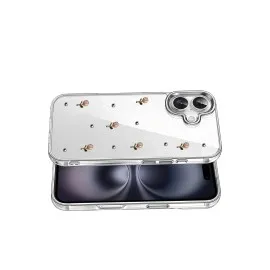 Newface Apple Iphone 16 Fiyonk Desenli Kapak - Desen 6