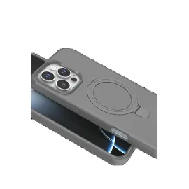 Newface Apple Iphone 16 Pro Regal Magsafe Standlı Kapak - Titan Gri