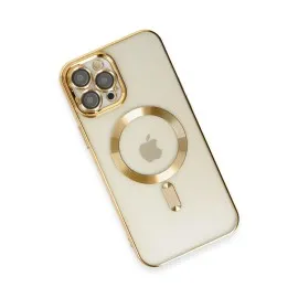 Newface iPhone 12 Pro Max Kılıf Kross Magneticsafe Kapak - Gold