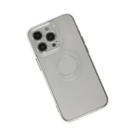 Newface Iphone 13 Pro Kılıf Santa Lens Silikon - Şeffaf