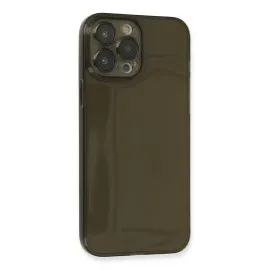 Newface Iphone 13 Pro Max Kılıf Fly Lens Silikon - Siyah