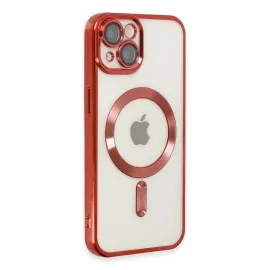 Newface Iphone 14 Plus Kılıf Kross Magneticsafe Kapak - Kırmızı