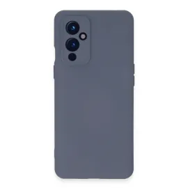 Newface One Plus 9 Kılıf Nano Içi Kadife Silikon - Gri