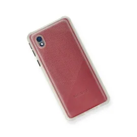 Newface Samsung Galaxy A01 Core Kılıf Miami Şeffaf Silikon - Şeffaf