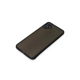 Newface Samsung Galaxy A05 Kılıf Montreal Silikon Kapak - Siyah