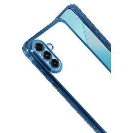 Newface Samsung Galaxy A17 5G Razer Lensli Silikon - Açık Mavi