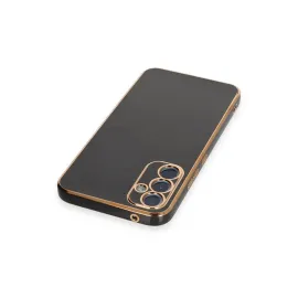 Newface Samsung Galaxy A34 5G Kılıf Volet Silikon - Siyah