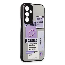 Newface Samsung Galaxy A54 5G Kılıf Mirror Desenli Kapak - Mirror - 4