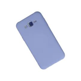 Newface Samsung Galaxy J7 Kılıf Nano Içi Kadife Silikon - Lila