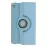 Newface Samsung Galaxy T220 Tab A7 Lite 8.7 Kılıf 360 Tablet Deri Kılıf - Turkuaz