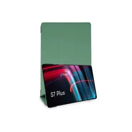 Newface Samsung Galaxy T970 Tab S7 Plus 12.4 Kılıf Tablet Smart Kılıf - Koyu Yeşil