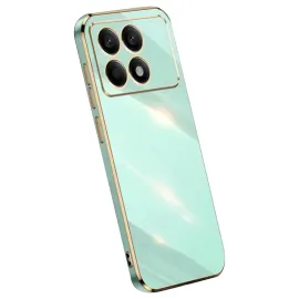 Newface Xiaomi Poco X6 Pro Kılıf Volet Silikon - Açık Yeşil