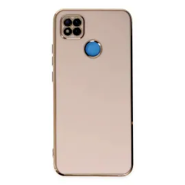 Newface Xiaomi Redmi 9C Kılıf Volet Silikon - Pembe