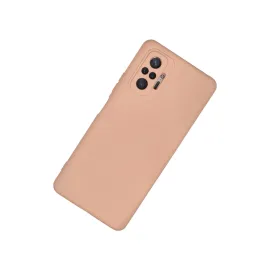 Newface Xiaomi Redmi Note 10 Pro Kılıf Nano Içi Kadife Silikon - Pudra