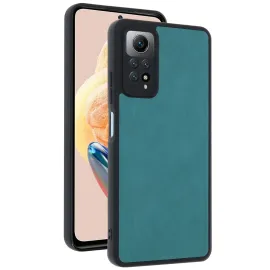 Newface Xiaomi Redmi Note 12 Pro 4G Kılıf Aras Deri Kapak - Açık Yeşil