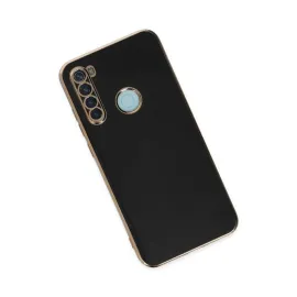 Newface Xiaomi Redmi Note 8 Kılıf Volet Silikon - Siyah