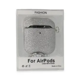 Newface Airpods 2 (2.nesil) Spell Simli Kılıf - Gümüş