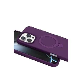 Newface Apple iPhone 16 Pro Max Regal Magsafe Standlı Kapak - Derin Mor