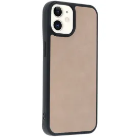 Newface Iphone 11 Kılıf Aras Deri Kapak - Pudra