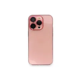 Newface Iphone 13 Pro Max Kılıf Armada Lensli Kapak - Rose Gold