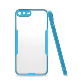 Newface Iphone 7 Plus Kılıf Platin Silikon - Mavi