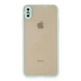 Newface Iphone X Kılıf Montreal Silikon Kapak - Turkuaz