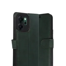 Newface Oppo Reno 14F Trend S Plus Kapaklı Kılıf - Yeşil