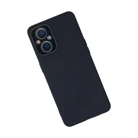 Newface Oppo Reno 7 Lite Kılıf Lansman Glass Kapak - Lacivert