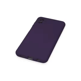 Newface Samsung Galaxy A04 Kılıf Nano Içi Kadife Silikon - Mor