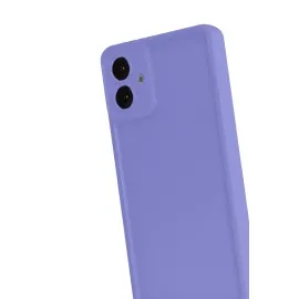 Newface Samsung Galaxy A07 Viera Silikon - Lila