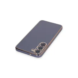 Newface Samsung Galaxy S23 Kılıf Volet Silikon - Mavi